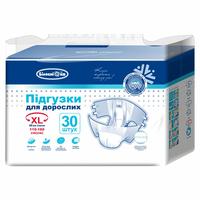 Підгузки для дорослих "Білосніжка", XL (110-160 см), 30шт
